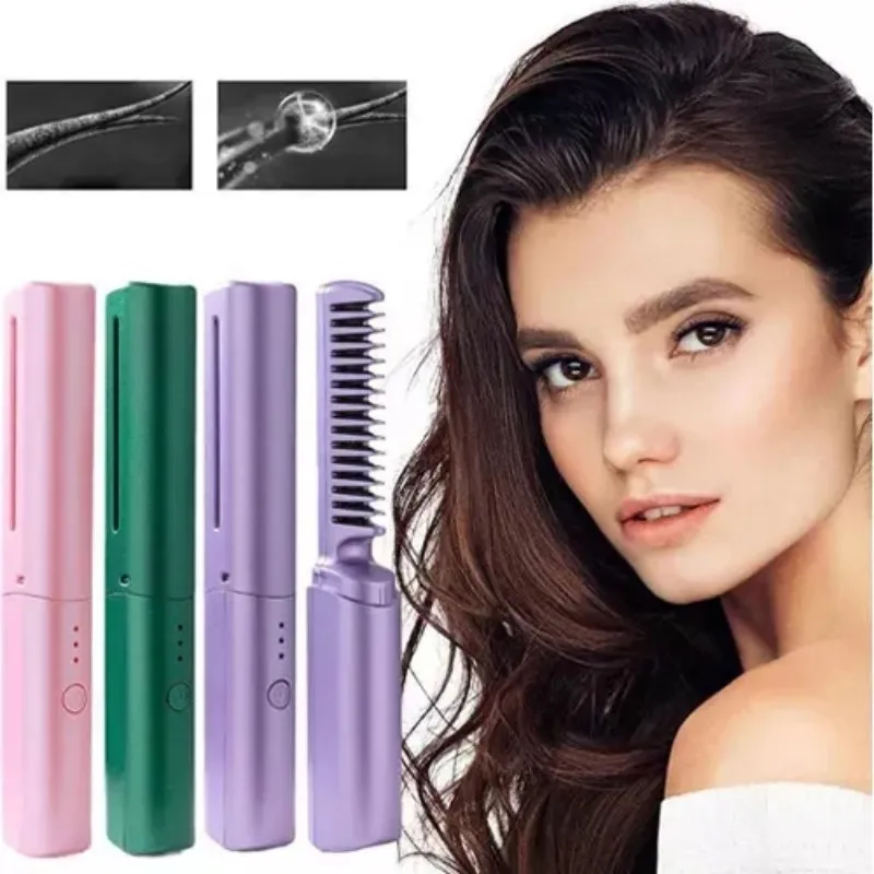 Perfect Comb™ – Mini Alisador de Pelo Recargable
