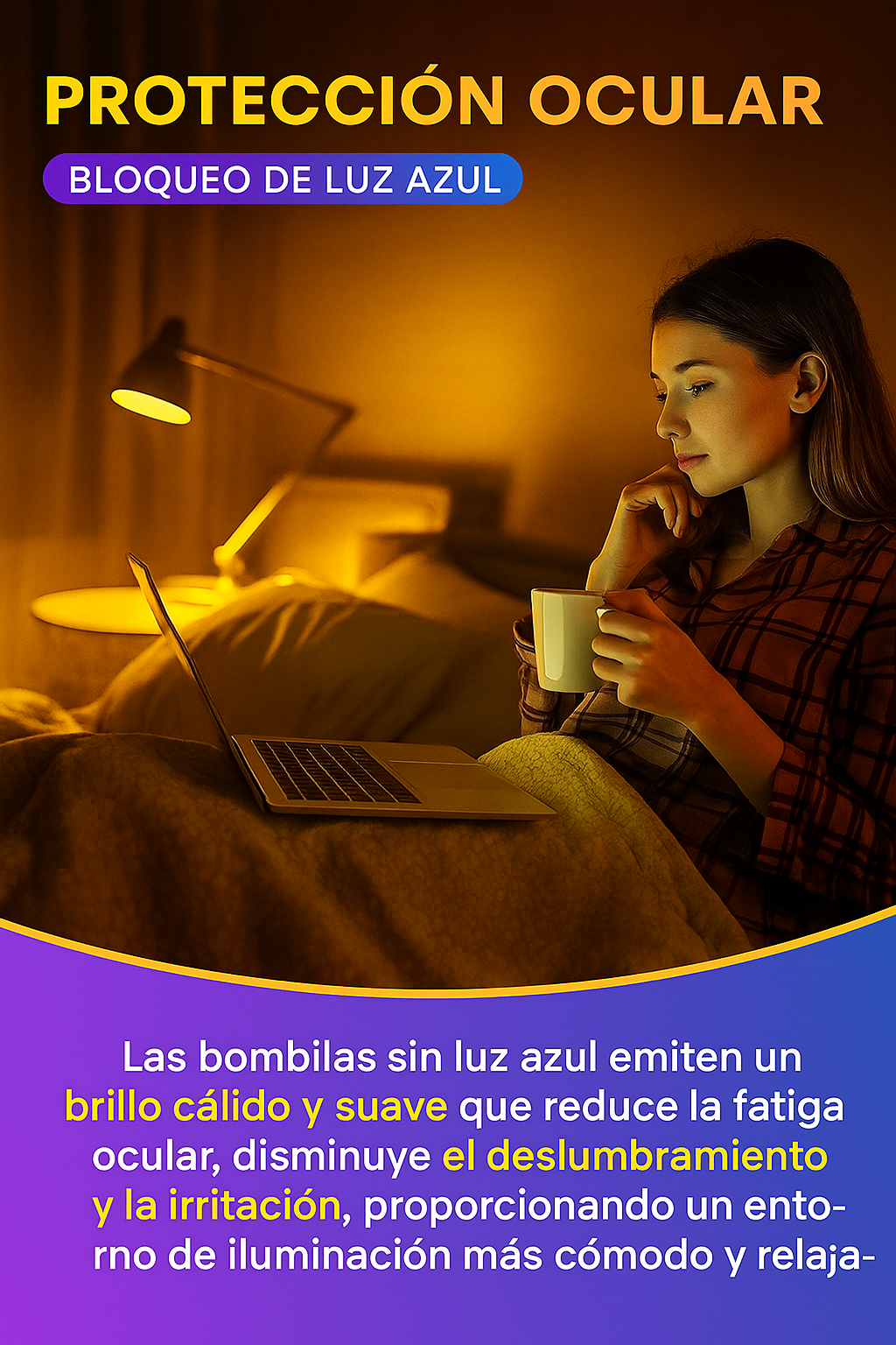 Foco LED Antimosquito e Insectos – Iluminación Inteligente y Libre de Plagas