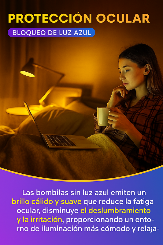 Foco LED Antimosquito e Insectos – Iluminación Inteligente y Libre de Plagas